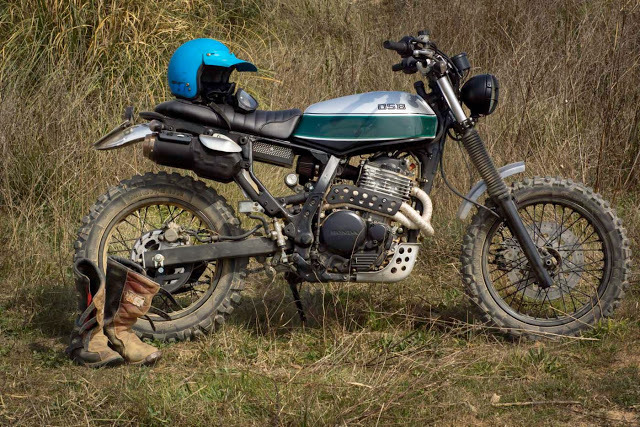 caferacerpasion:  Honda NX650 Dominator Street Tracker by OSB Soul Bikes | www.caferacerpasion.com