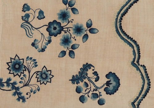 Ruth C. Coleman, Coverlet, 18th century,USA, (detail)