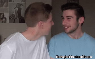 itsokaytoshine:  Aaron and Mitch do the boyfriend tag! Video here! 