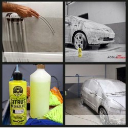 chemicalguys:  Pessoal da AcquaPrime dando show de espuma com o shampoo Citrus! #chemicalguys #chemicalguysbr #acquaprime #piccollage #citruswashandgloss #foamfriday