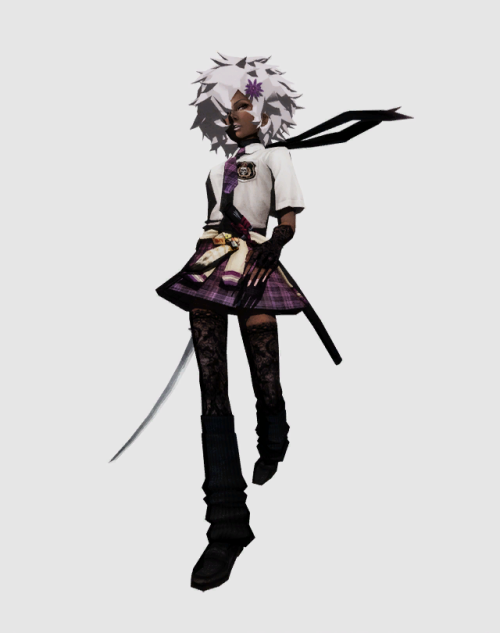 asieyonce:  shugarskull:  powerstone:  No More Heroes- Shinobu  We need more bad ass black girls wit