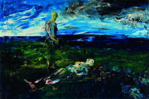 Jack Butler Yeats aka Jack B. Yeats (Irish, 1871-1957, b. London, England, d. Dublin, Ireland) - Dea