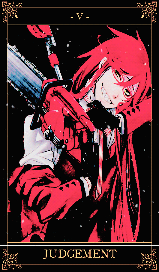 Kuroshitsuji Tarot Cards (x) For @silvercrystal​ ♡♡♡