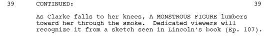 Thanks for reading along. To finish off the night, here’s one last scene from “We Are Grounders, Part 2″, written by Jason Rothenberg. See you next week!