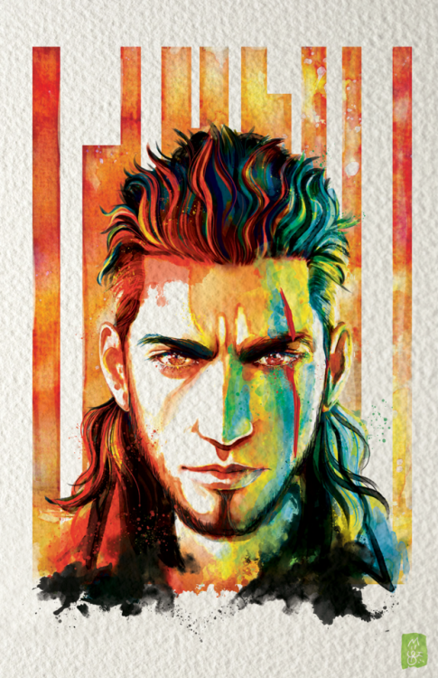 kingcael: FFXV x Watercolour x kingcael Set 1REDBUBBLE || STORENVY || PATREON