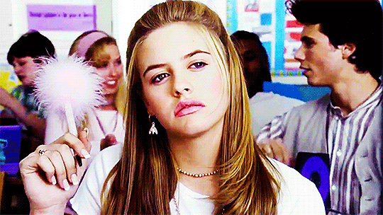 cinemagifs:Alicia Silverstone in Clueless (1995)