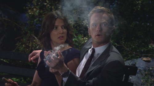 celebritysmokingcigar:  Neil Patrick Harris in How I Met Your Mother 8.24 (2013)