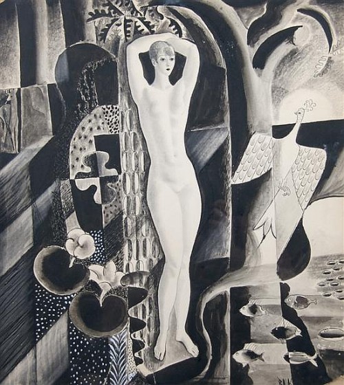 Eduard Buk Ulreich (American, 1889–1966)Nude, ca. 1930s