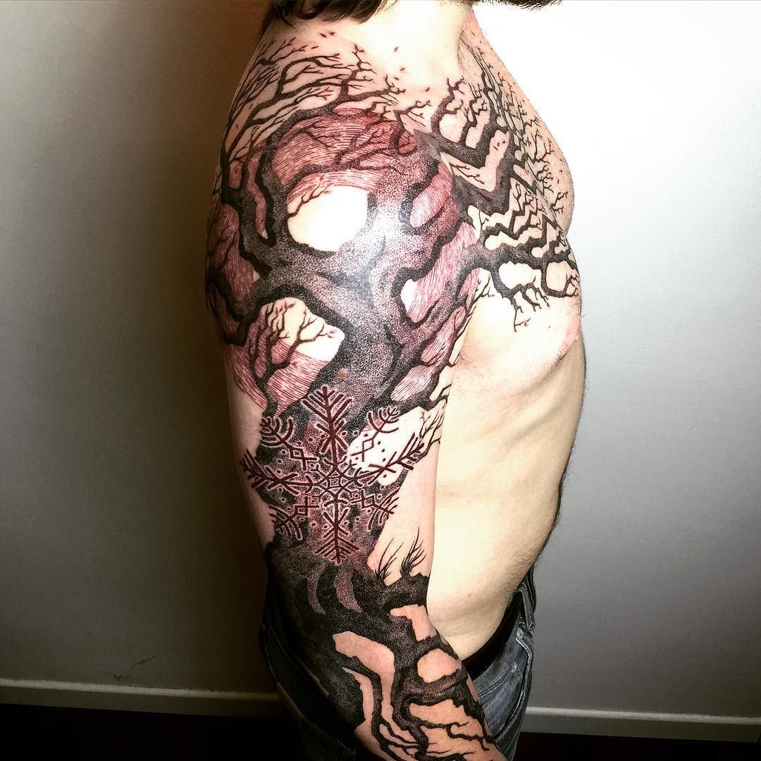 Explore the 50 Best Norse mythology Tattoo Ideas 2019  Tattoodo