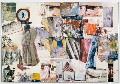 Robert Rauschenberg, Port of Entry [Anagram (A Pun)]  1998