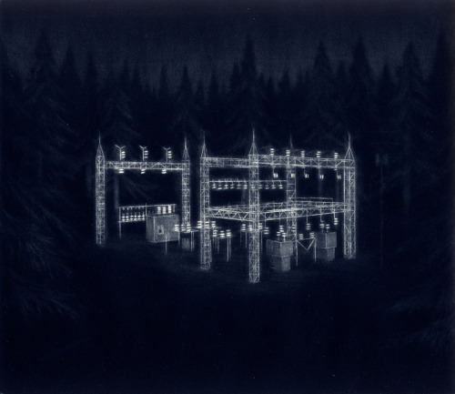 Forest Substation by Karina Gomez, 2013