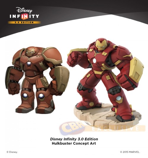 Disney Infinity Marvel character designs
