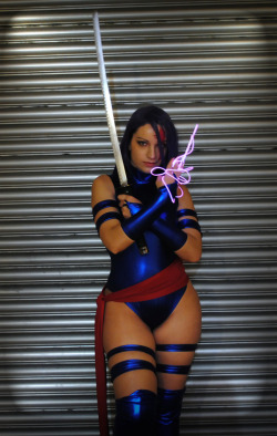 allstarscosplay:  S. Lancaster is Psylocke!