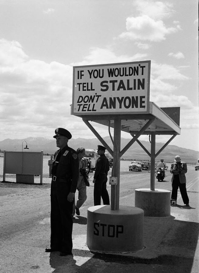 Nevada, nuclear test site - april 1952