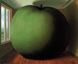 surreelust:  La Chambre d’Ecoute by Rene Magritte (1952).