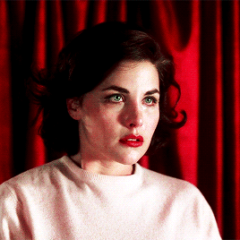 jessica-pare: Audrey Horne in Twin Peaks 2.02 “Coma”