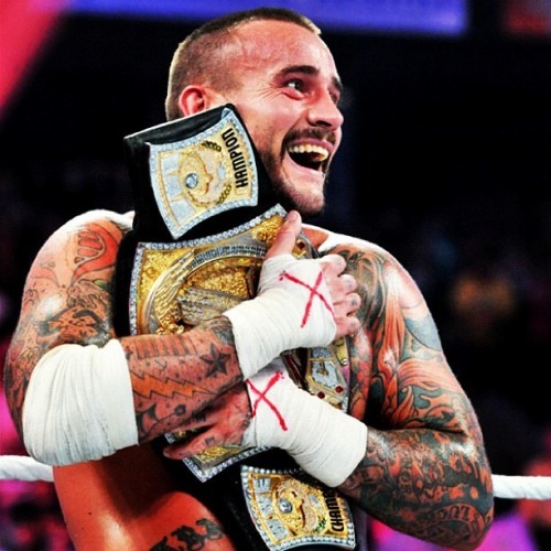 CM PUNK WWE CHAMPION!