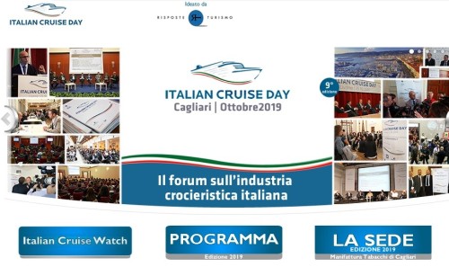 L'Italian Cruise Day sbarca a Cagliari venerdì 18 ottobre
