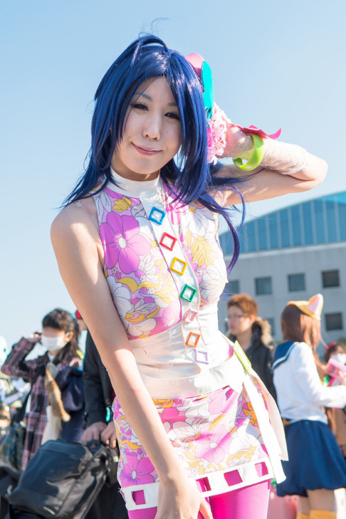 A Miura Azusa cosplay from Japanese cosplayer Kisaragi Momo.