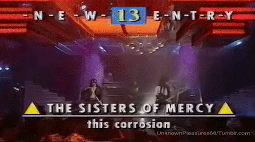 siouxsie4ever: The Sisters of Mercy performing This Corrosion live (1987) Patricia is so beautiful btw ❤️ 