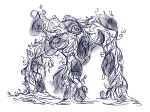 Humanstuck/Superstuck Kanaya As She Appears In An RP Im In, And Her Choice Of Horrible Plant Mutant Mount.