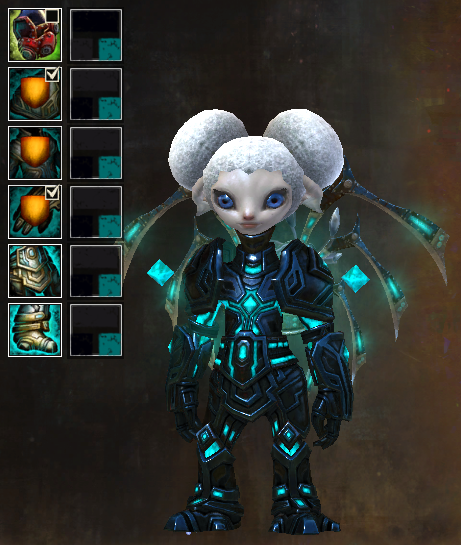 Guild Wars 2 Fashion Week. The Twins: Part 2.Smakka The Terror | Asura | Guardian.Head - Gas MaskSho
