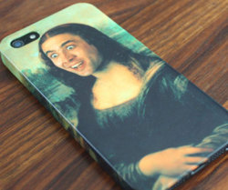 Awesomeshityoucanbuy:  Nicolas Cage Mona Lisa Iphone Caseprotect Your Hip New Iphone