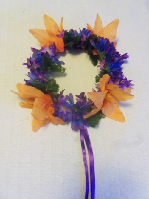 Flower Crown: Dawn and DuskBy Blue Flower Crafts on Etsy