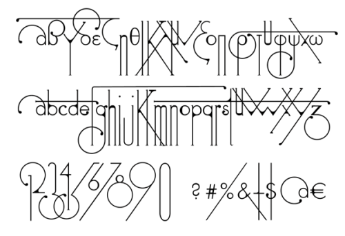 cephalopod-demigod:typostrate: Friday Free Font 79 Futuracha is an Evge-awarded display font mad by 