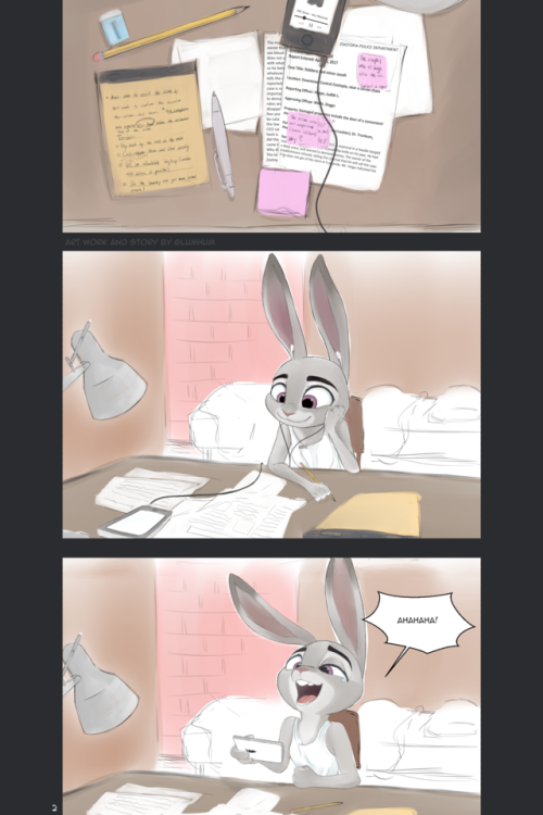 Page 2Previous / NextA bunny cop goes on a wonderful journey with a sly fox. But the journey might n