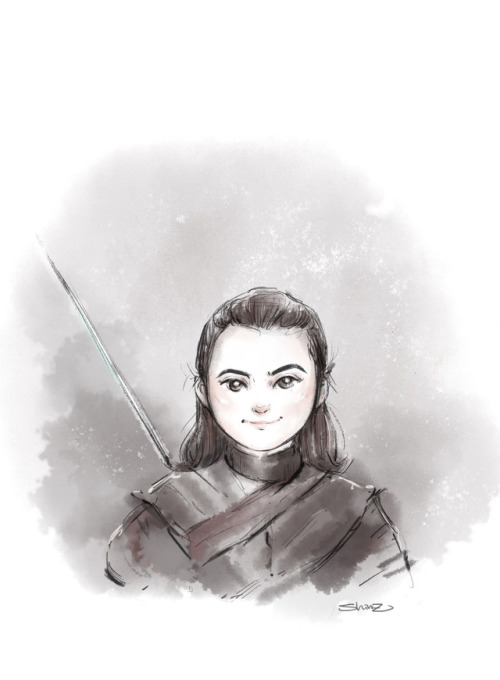 Arya and needle.