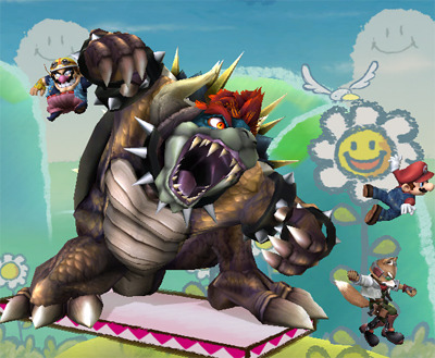thelyinglark:  Bowser in Smash: Bowser in actual mario games: 