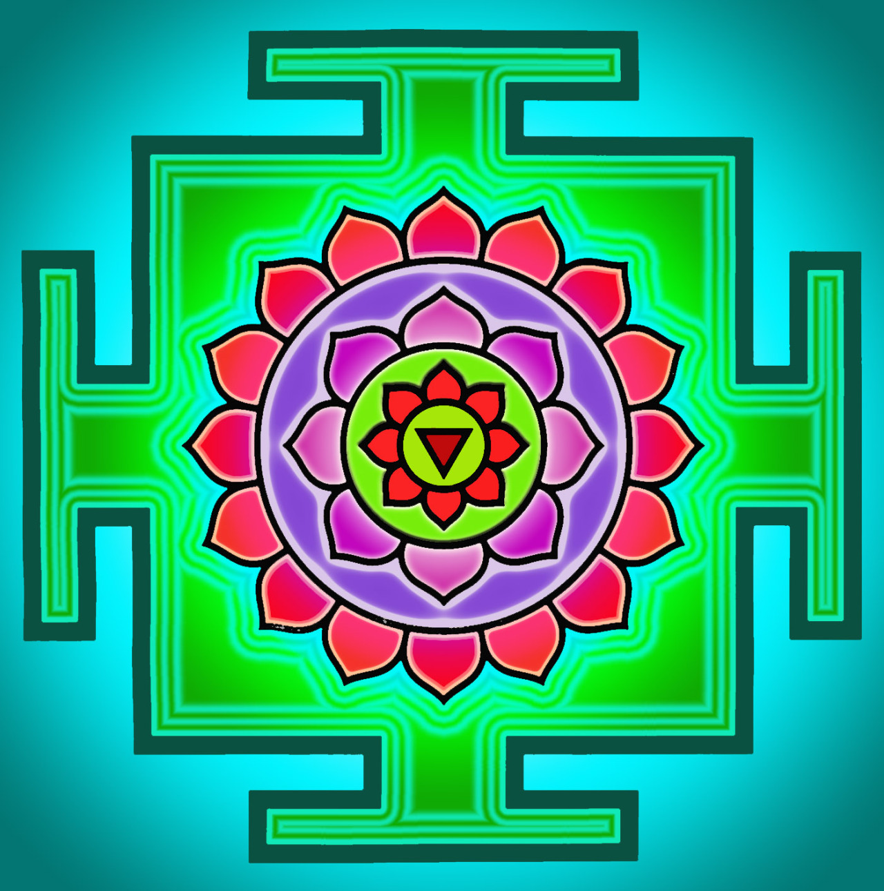 noise-vs-signal:  Yantras for the “Mahavidyas” (”Great Wisdom”) Goddesses.
