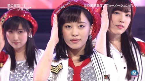 helloproject-ness: angelandz: gotosleepmychild: ranghurl: 小田さくら Mステ WHO HAS FORCED HER INTO GETTIN