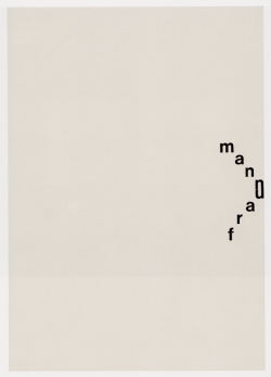 visual-poetry:  »mann frau (man woman)« by