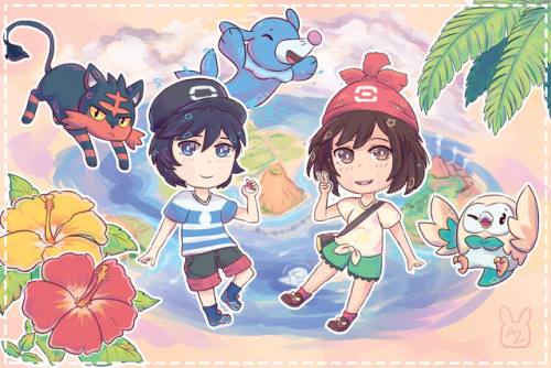  ✧ alola! ✧ excited for ultra sun/moon!–azurijuu @ twitter