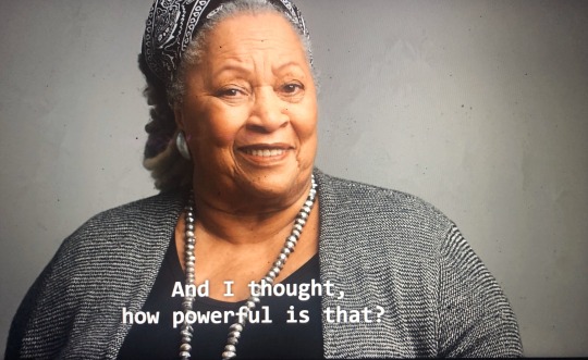 thesaddestchorusgirlintheworld:Toni Morrison: The Pieces I Am (2019)