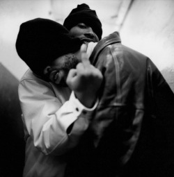 24Kblk:method Man + Ol’ Dirty Bastard By Sue Kwon. Staten Island, New York. 1995