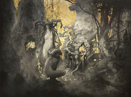 yoannlossel:  My Art, Twilights and Dawns  &quot;Large landscapes fascinate me. I have alwa