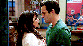 jakeyjohnson:  the Nick &amp; Jess alphabet↳ C: Cooler Kiss God, Miller, just kiss me already!No