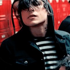 poiisons:frank iero in every mcr music video 10/15↳ blood  