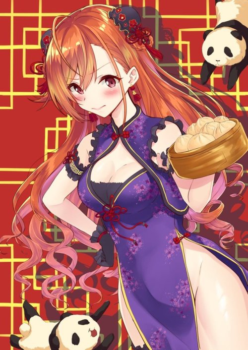 futureisfailed:  (めぐるみる＠冬コミ月曜日 東リ24bさんのツイート: “チャイナ夏葉 #アイドルマスターシャイニーカラーズ #有栖川夏葉 #チャイナ服 https://t.co/yXbS75e1qK… ”から) 