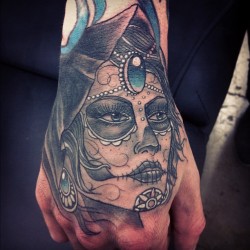 fuckyeahtattoos:  Done by Brock Fidow at Otauahi Tattoo in Auckland, New Zealand http://otautahitattoo.com/