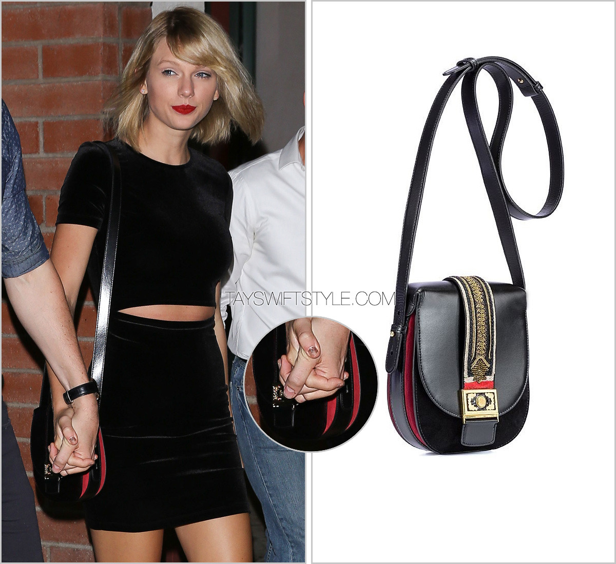 Taylor Swift Keeps Carrying Brown Crossbody Bags