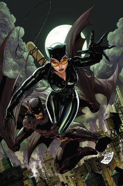 thatotherblacknerd:  Batman &amp; Catwoman by Tony Daniel.