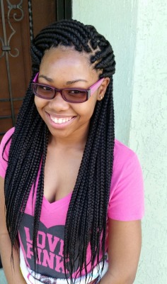clarknokent:  braidsgang:  Neat box braids are the best