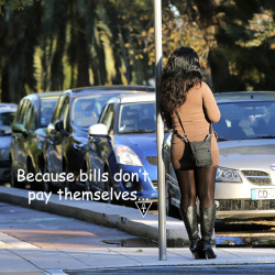 morgainetv:That’s right, sissy, you need to get some money to pay bills