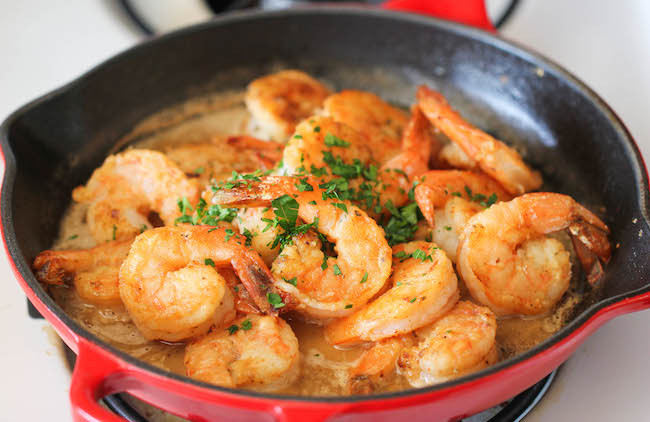 do-not-touch-my-food:Garlic Butter Shrimp 