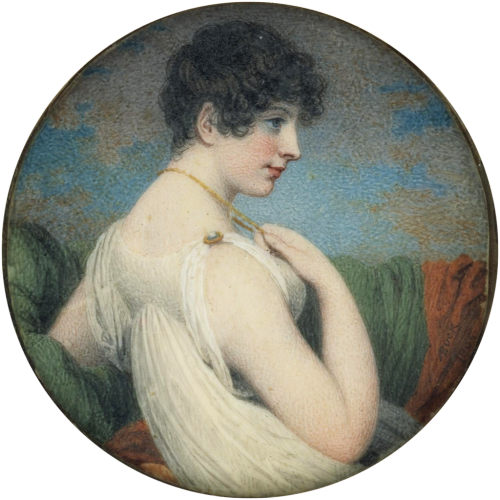 Portrait of a Woman by Adam Buck,  1805