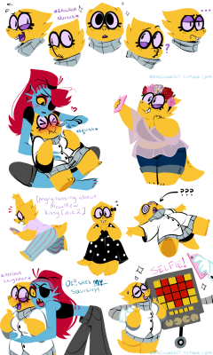 voxellgeist:  Fun Fact: did you know that if you keep saying “alphys” repeatedly quick enough, it’ll start to sound like you’re saying “selfie”. 